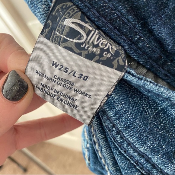 Silver | Suki Surplus jeans size 25 - Picture 8 of 9